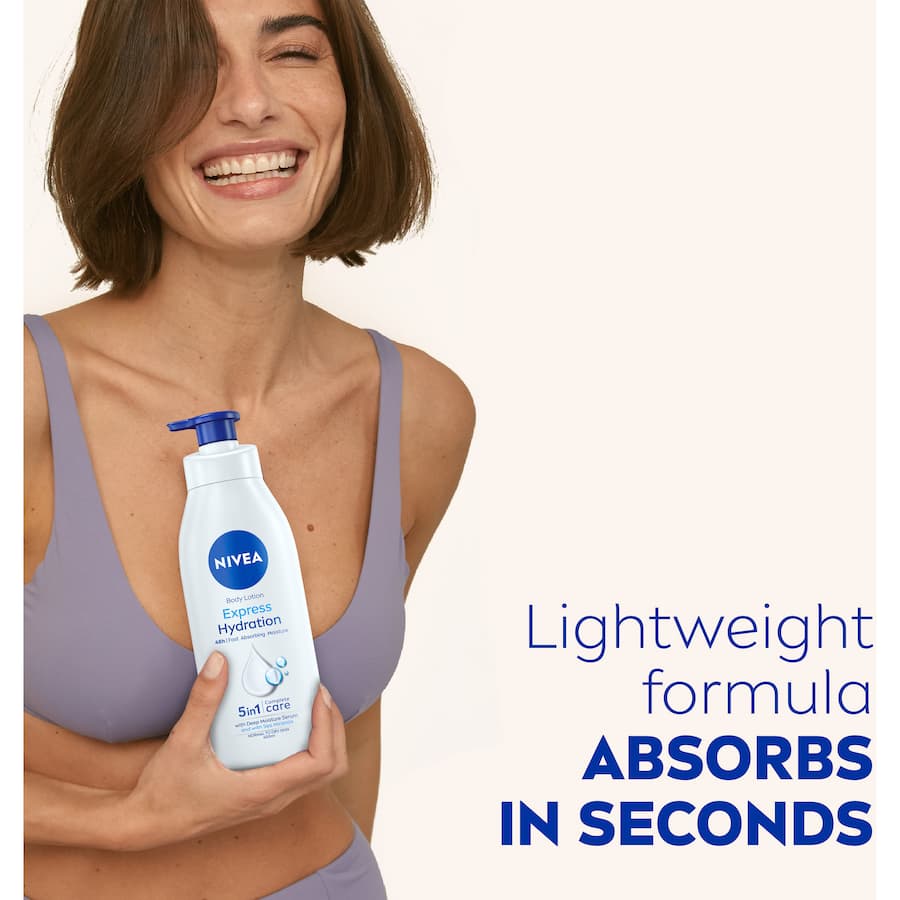 Nivea Body Lotion Express Hydration Pump 400mL