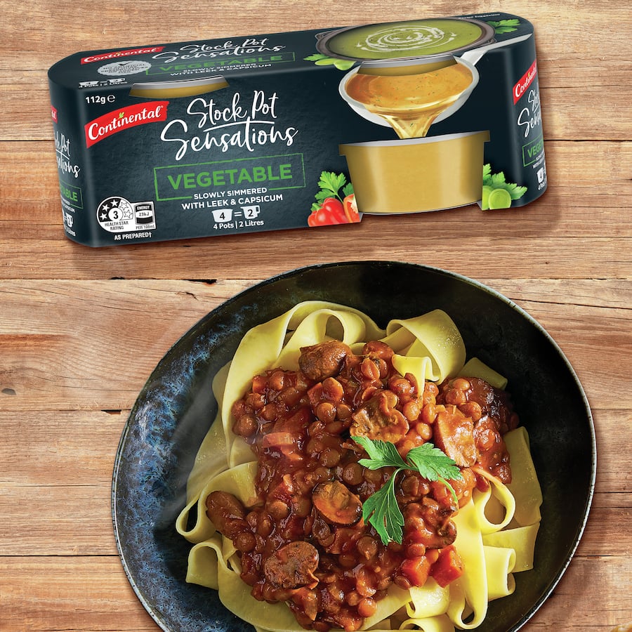 Continental Stock Pot Vegetable Stock Concentrate 4 X 28g 4pack