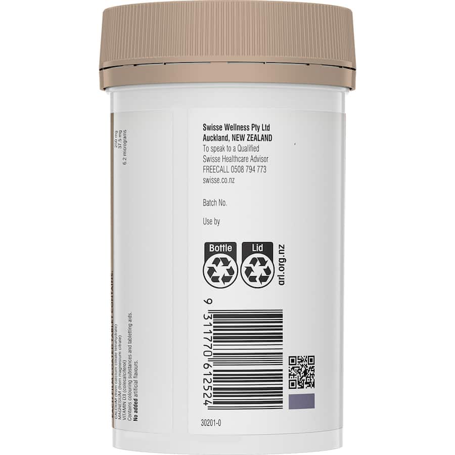 Swisse Ultiboost Magnesium Calcium Vitamin D 120ea