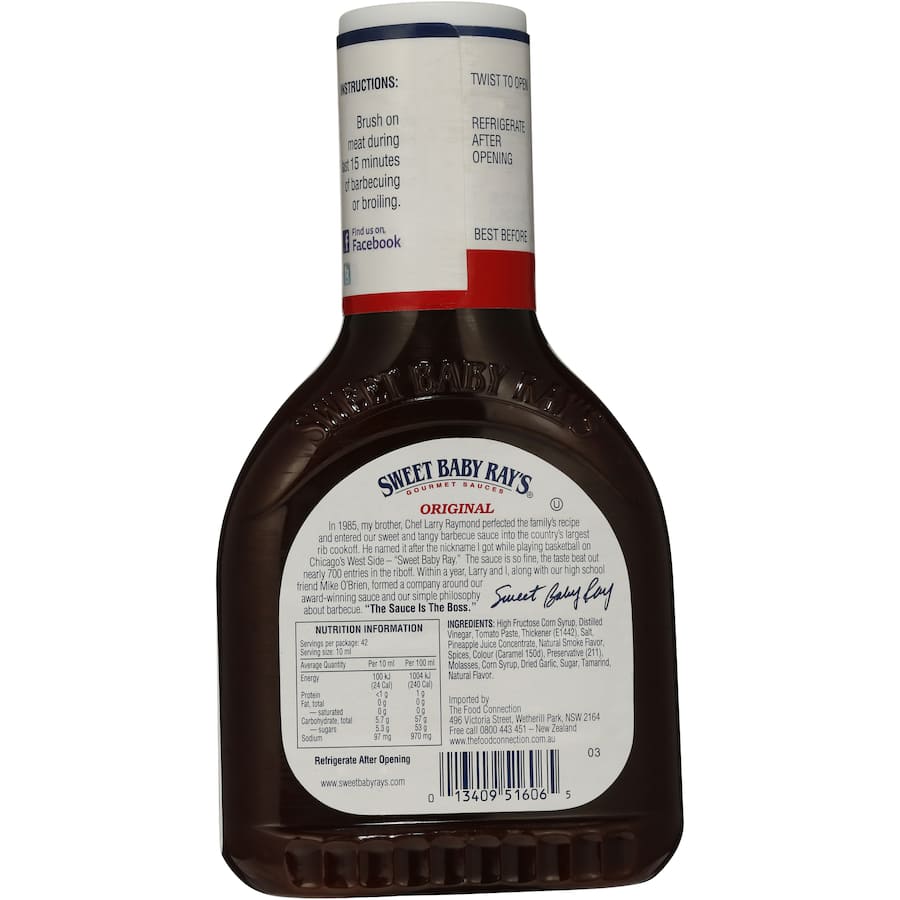 Sweet Baby Rays Bbq Sauce 425mL