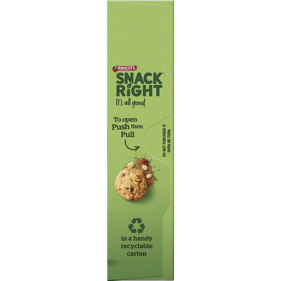Arnotts Snack Right Biscuits Oaty Bites Fruit & Oat 150g