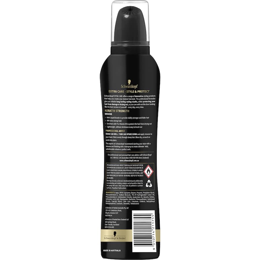 Schwarzkopf Extra Care Hair Mousse Ultra Style 150g