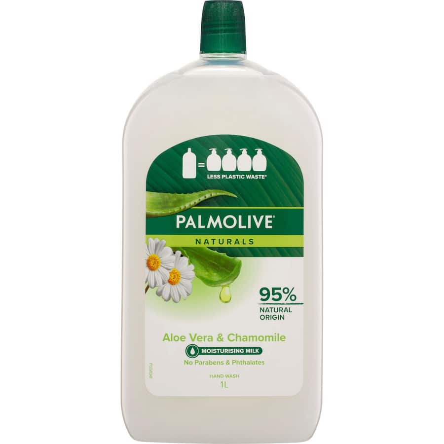 Palmolive Naturals Liquid Hand Wash Refill Aloe Vera & Chamomile Refill 1L