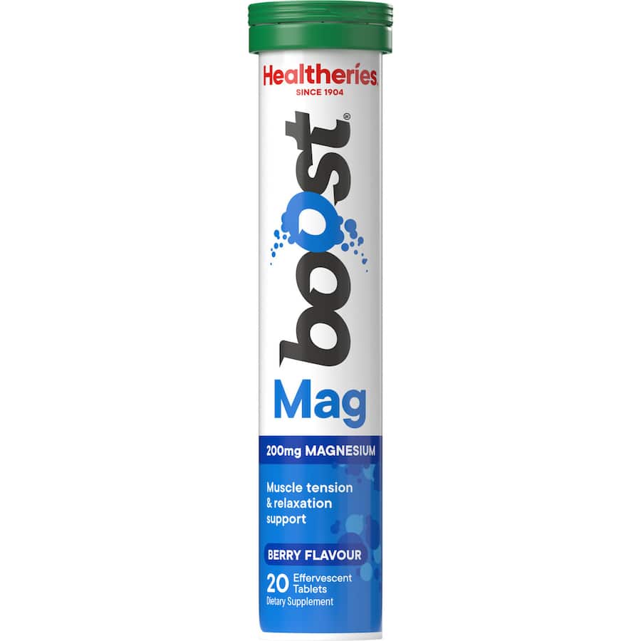 Healtheries Boost Effervescent Magnesium 20ea