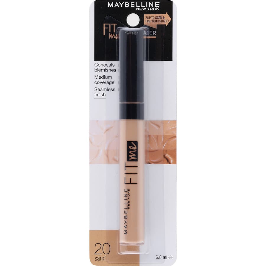 Maybelline Fit Me Concealer Natural Coverage Sand 20 6.8mL