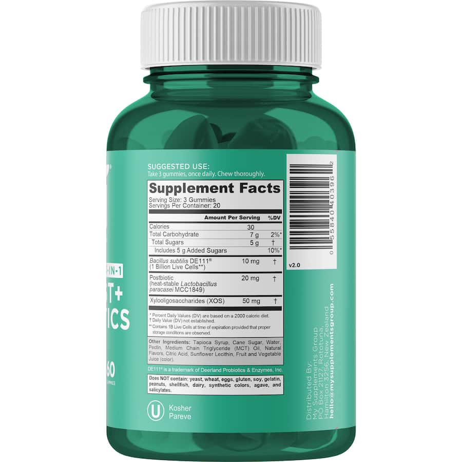 Goli Pre Plus Post Plus Probiotic Gummies 60ea