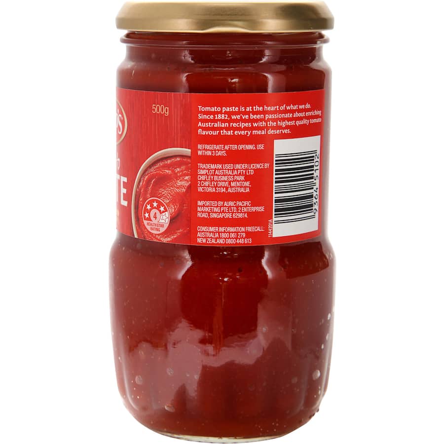 Leggo's Tomato Paste 500g