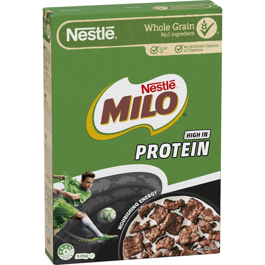 Nestlé Milo Cereal High Protein Box 535g