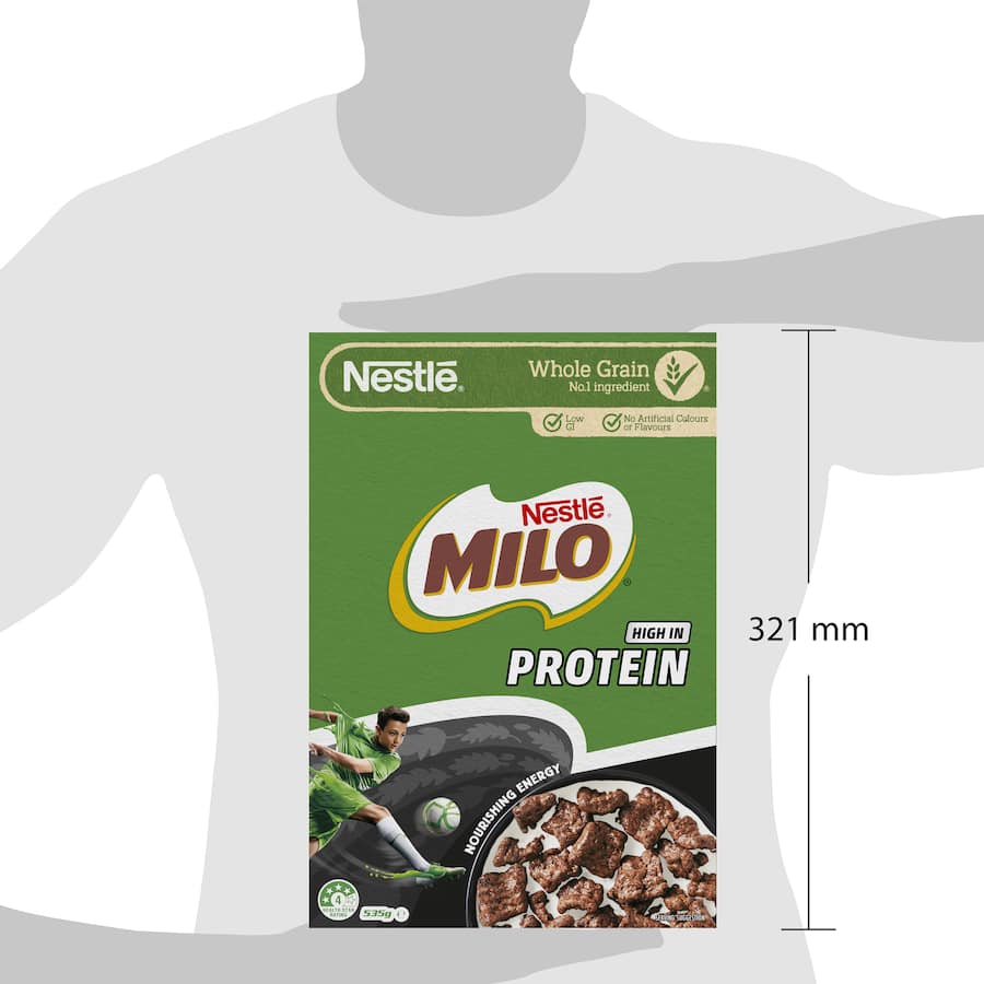 Nestlé Milo Cereal High Protein Box 535g
