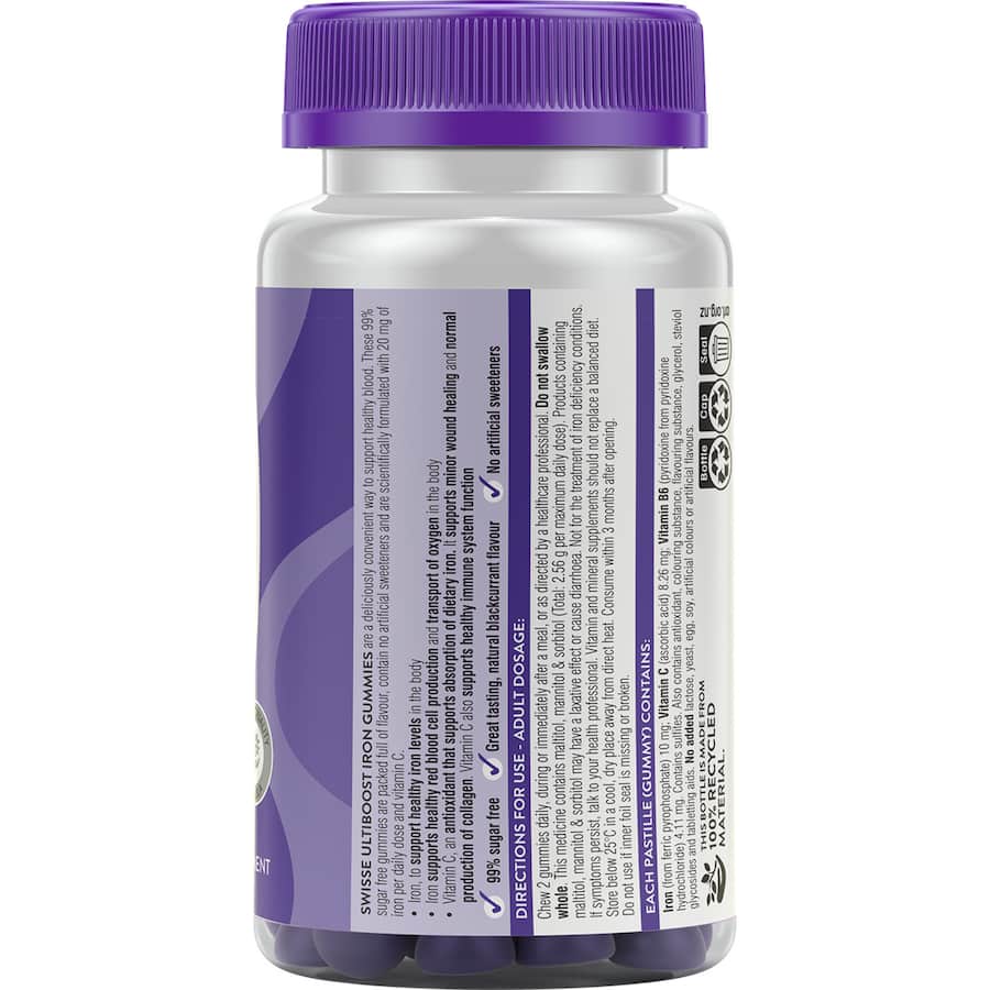 Swisse Ultiboost Iron Gummies 50ea