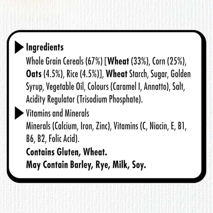 Uncle Tobys Cheerios Cereal Wholegrain Box 560g