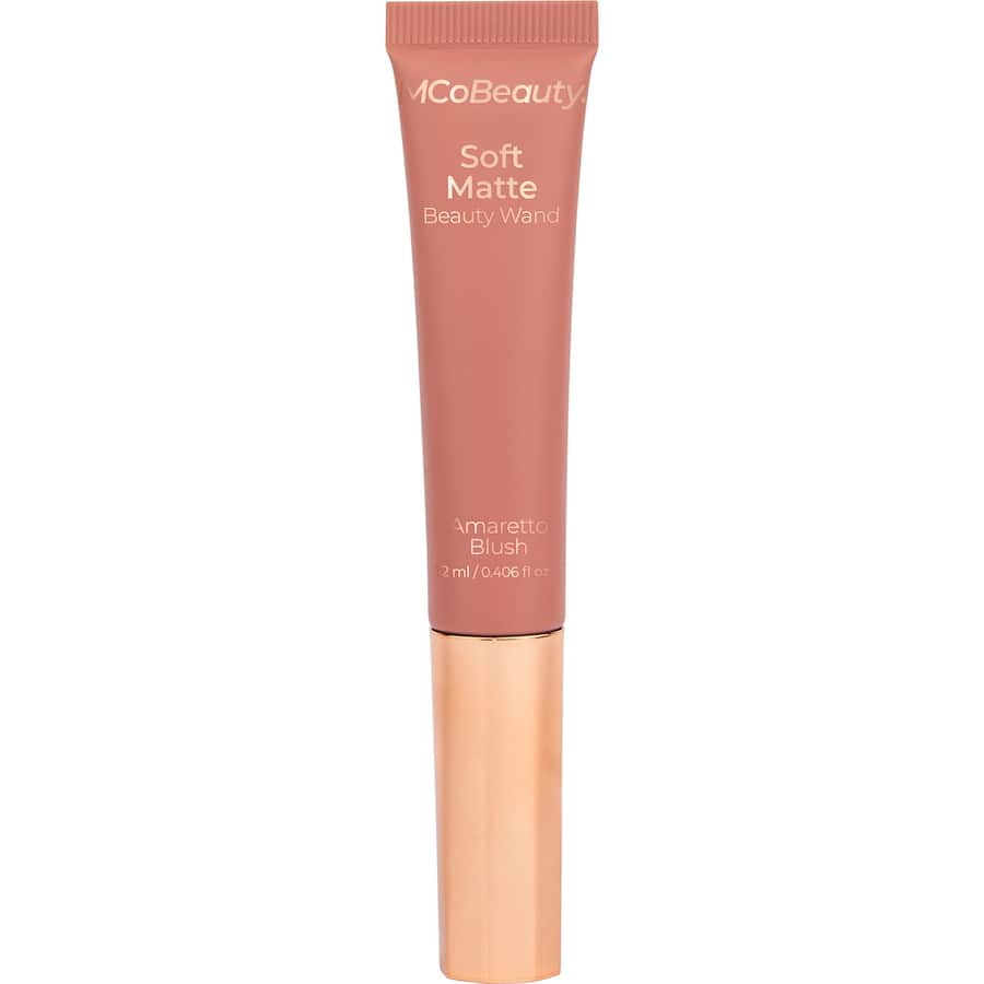 Mcobeauty Beauty Wand Soft Matte Blush Amaretto 12mL