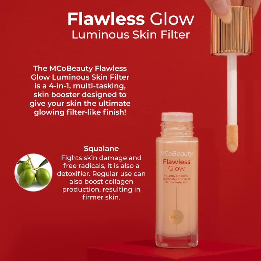 Mcobeauty Flawless Glow Foundation 3.5 Light Medium
