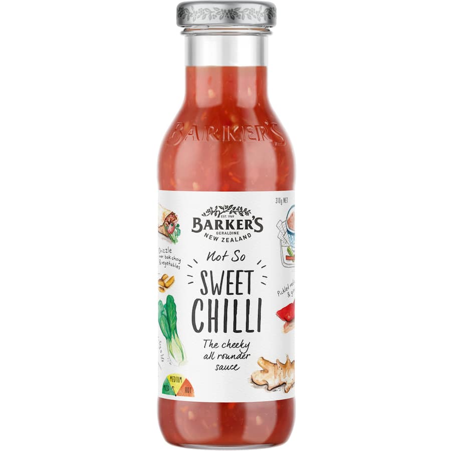 Barkers Not So Sweet Chilli Sauce 315g
