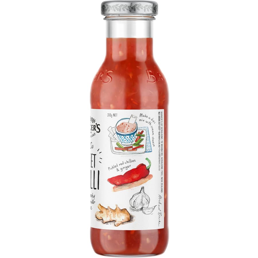 Barkers Not So Sweet Chilli Sauce 315g