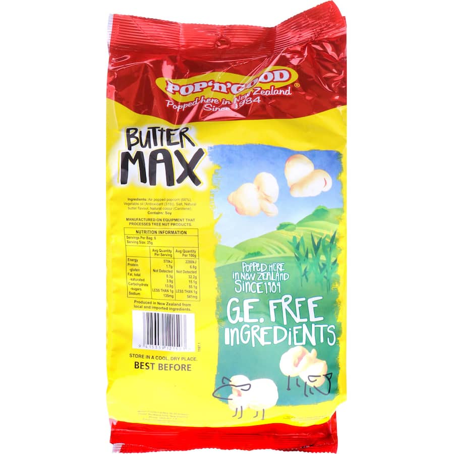 Pop N Good Popcorn Butter Max 150g