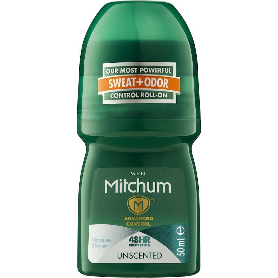 Mitchum Roll On Unscented 50mL