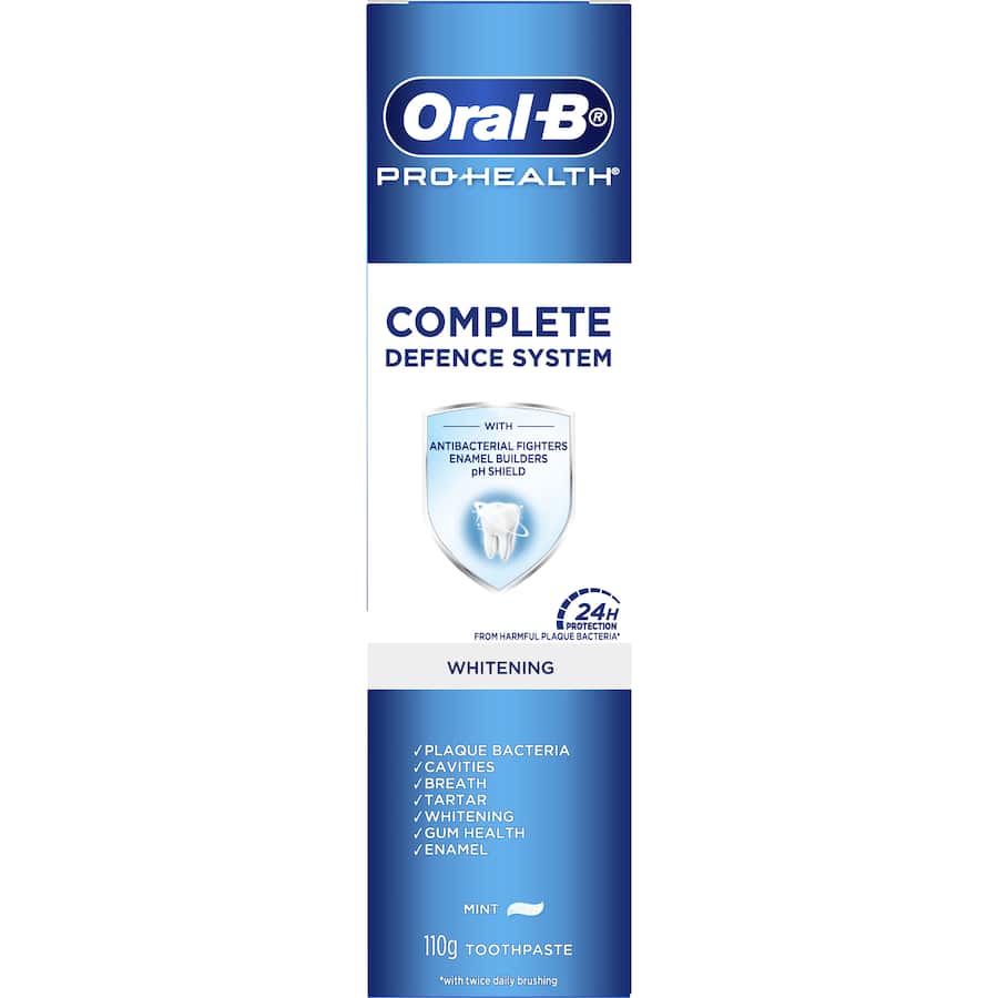 Oral B Pro Health Toothpaste Advanced Whitening 110g