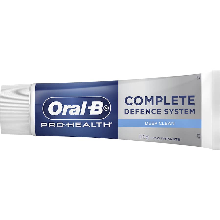 Oral B Pro Health Toothpaste Advanced Deep Clean 110g