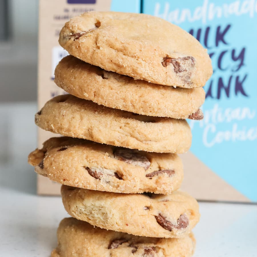 Molly Woppy Gluten Free Biscuits Milk Choccy Chunk 185g