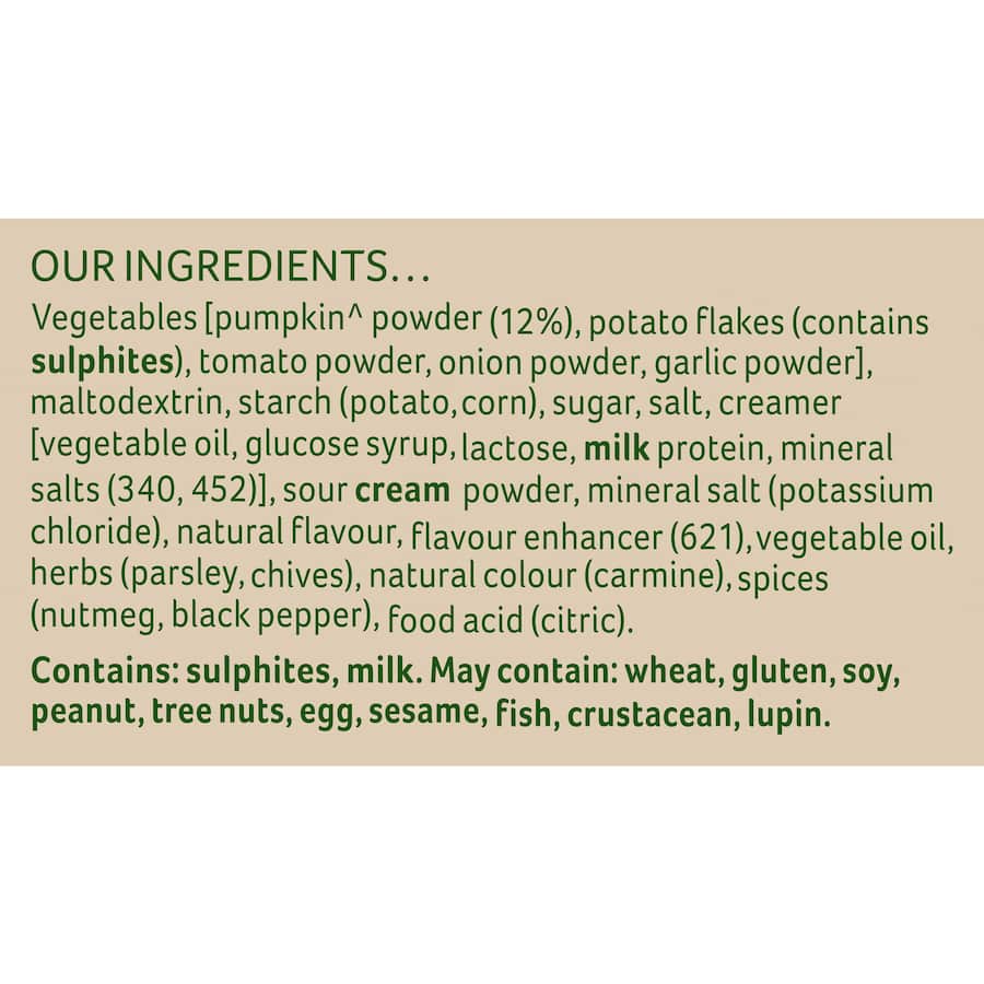 Continental Cup A Soup Instant Soup Homestyle Pumpkin 61g 2pack