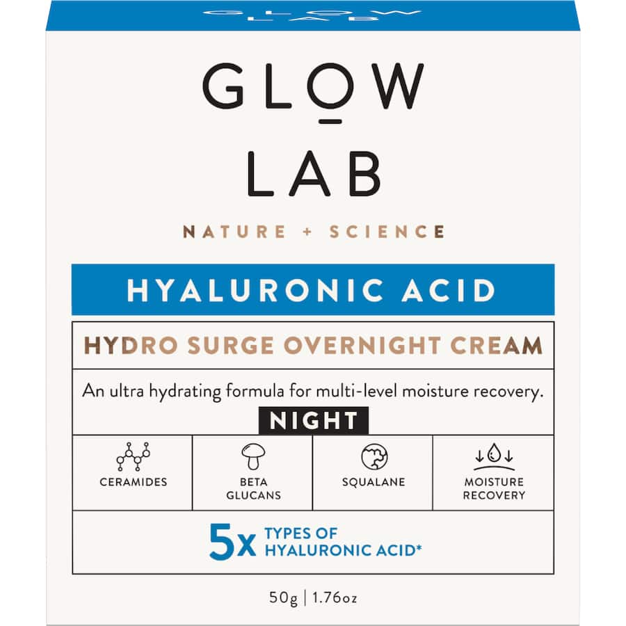 Glow Lab Overnight Cream Hydro Surge 50g