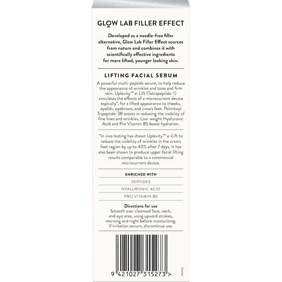 Glow Lab Facial Serum Filler Effect 30mL