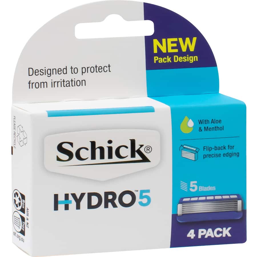 Schick Hydro 5 Razor Blades 4pack