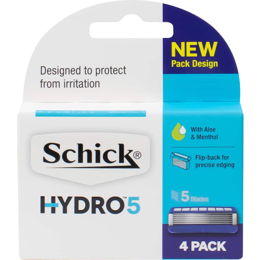Schick Hydro 5 Razor Blades 4pack