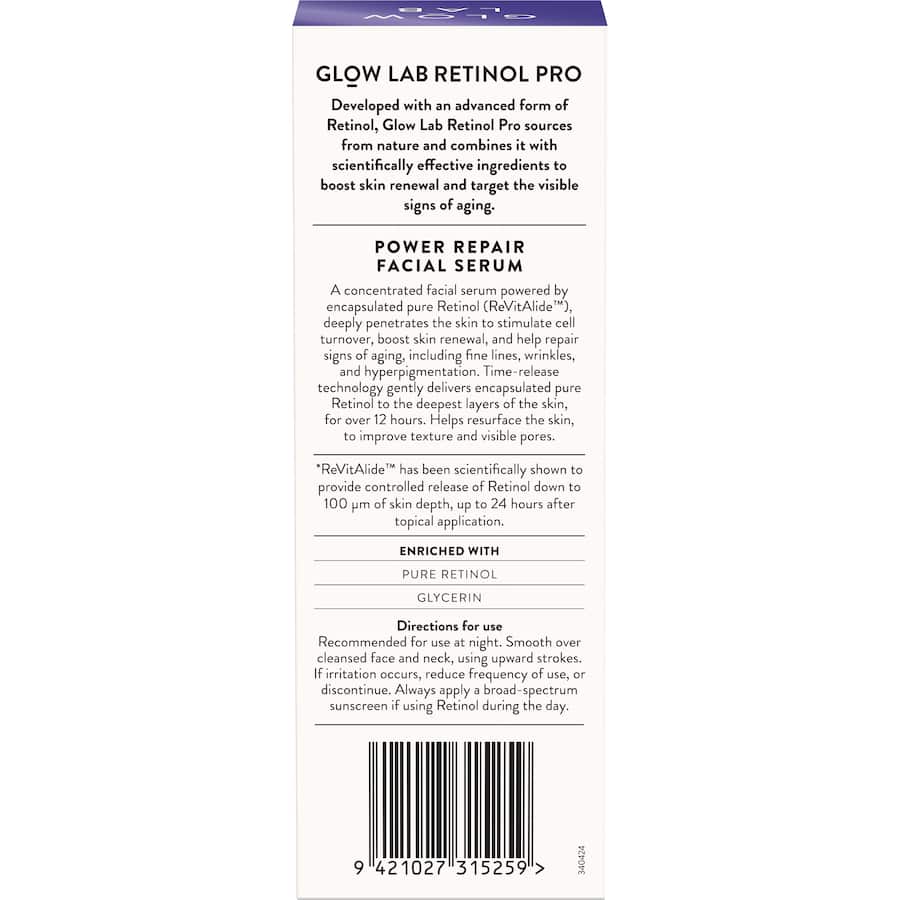 Glow Lab Facial Serum Retinol Pro 30mL