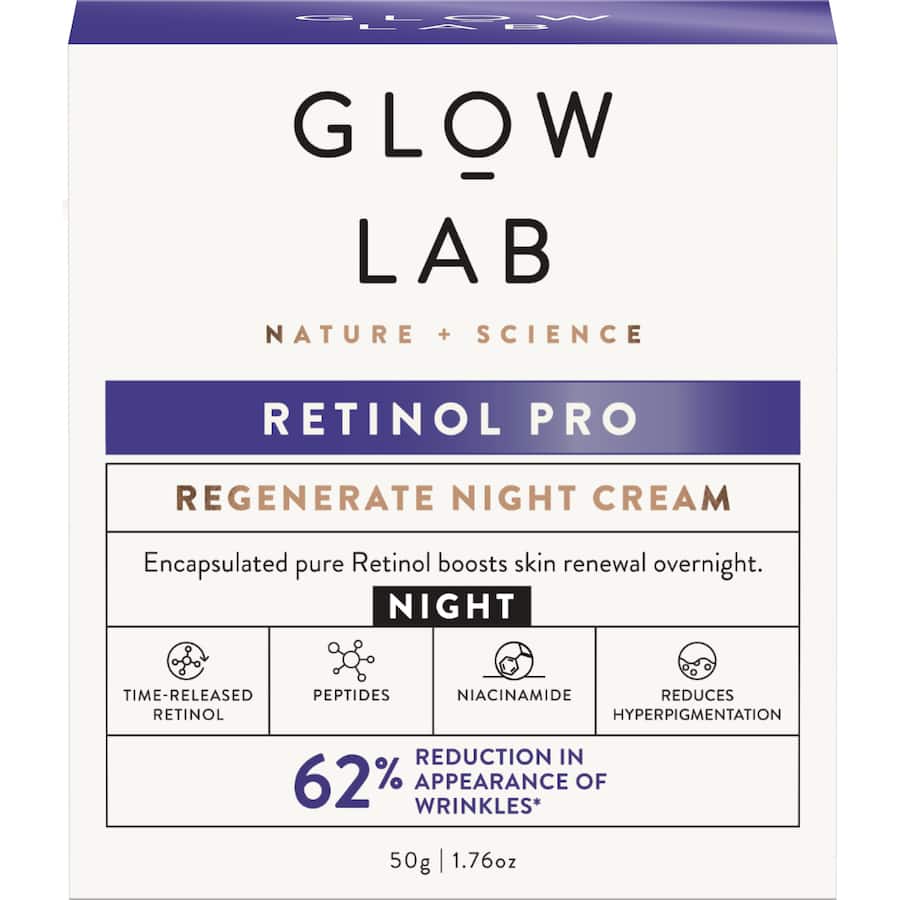 Glow Lab Night Cream Retinol Pro 50g