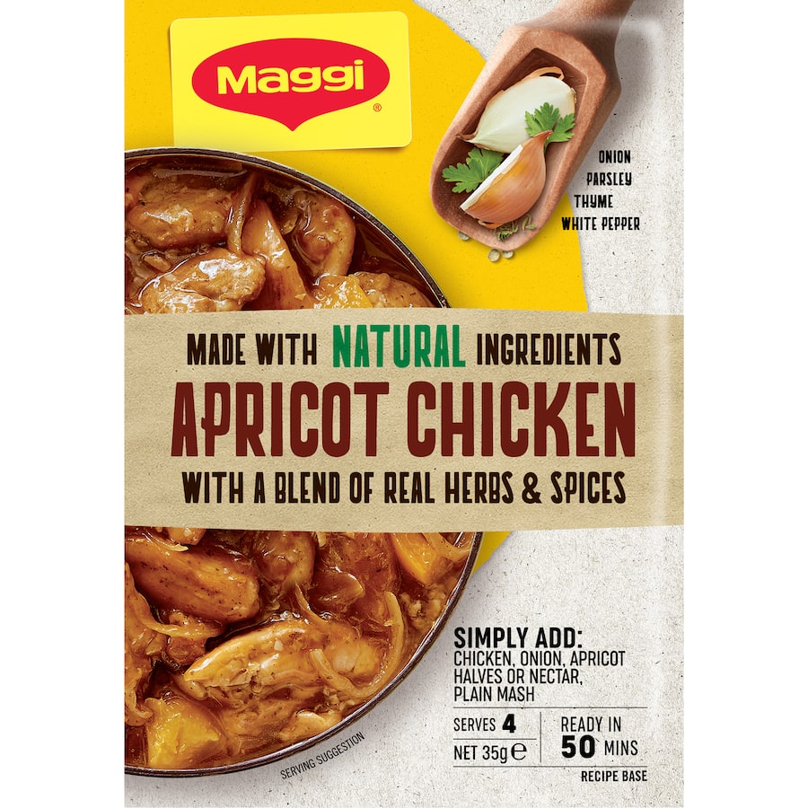 Maggi Recipe Base Apricot Chicken Sachet 35g