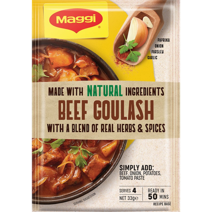 Maggi Recipe Base Beef Goulash 33g