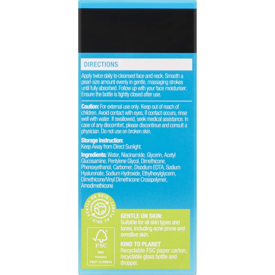 Neutrogena Hydro Boost Facial Serum Niacinamide 30g