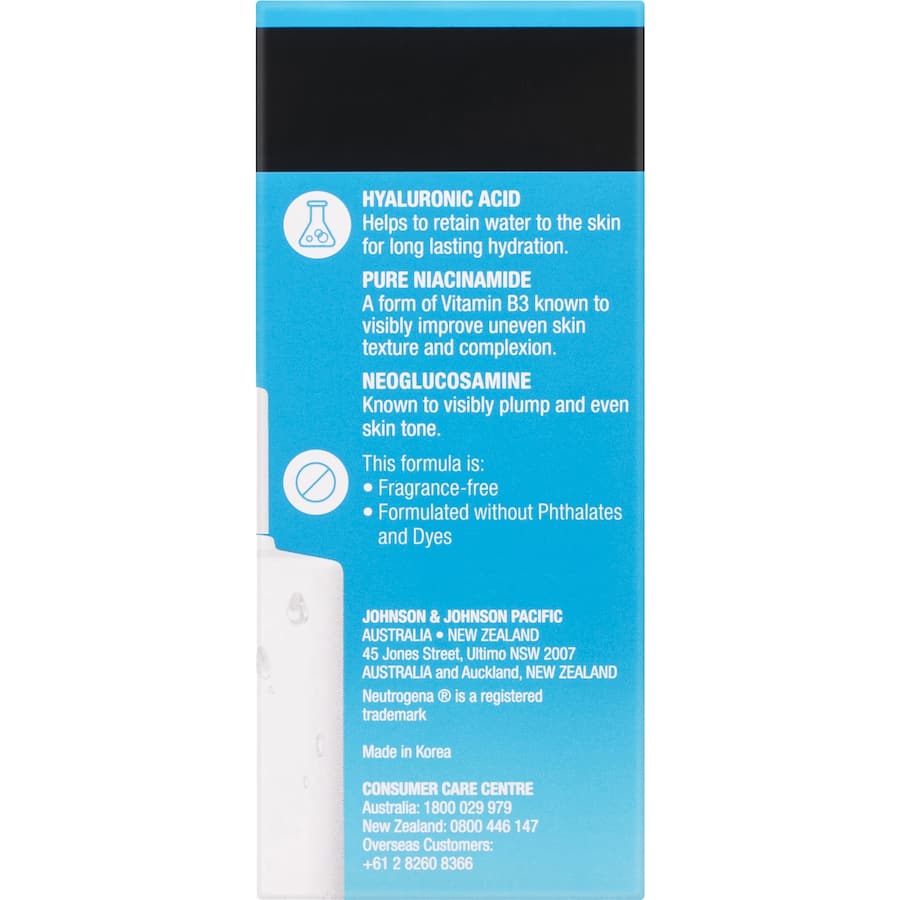 Neutrogena Hydro Boost Facial Serum Niacinamide 30g