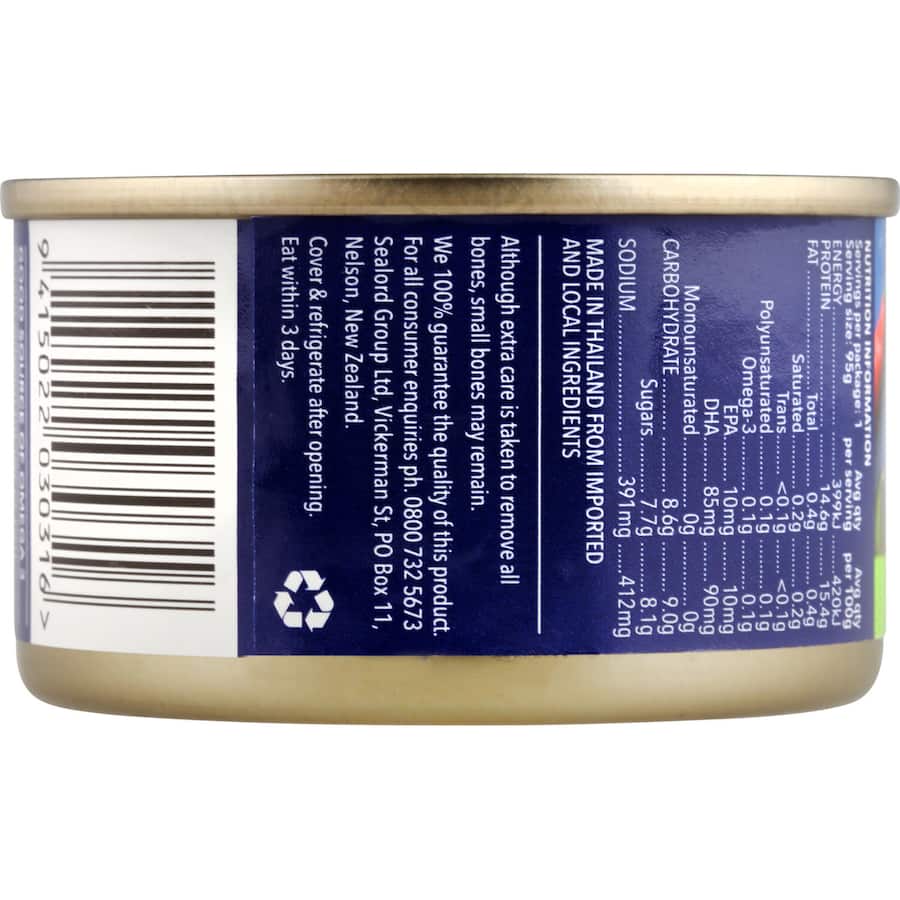 Sealord Sensations Tuna Chilli & Lime Tear tab can 95g