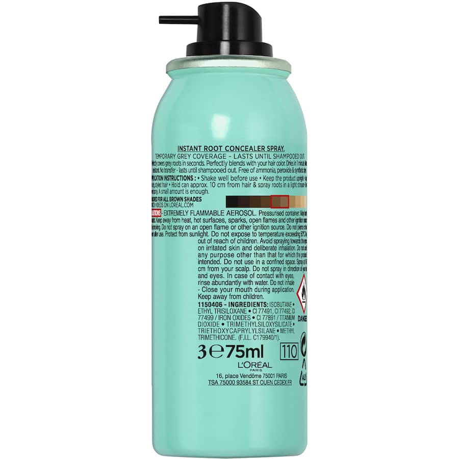 Loreal Magic Retouch Hair Colour 3 Brown 75mL