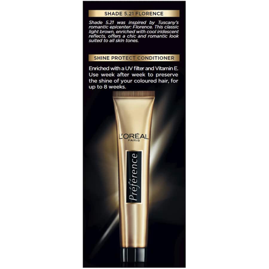 L'oreal Paris Preference Permanent Hair Colour Florence 5.21 1pack