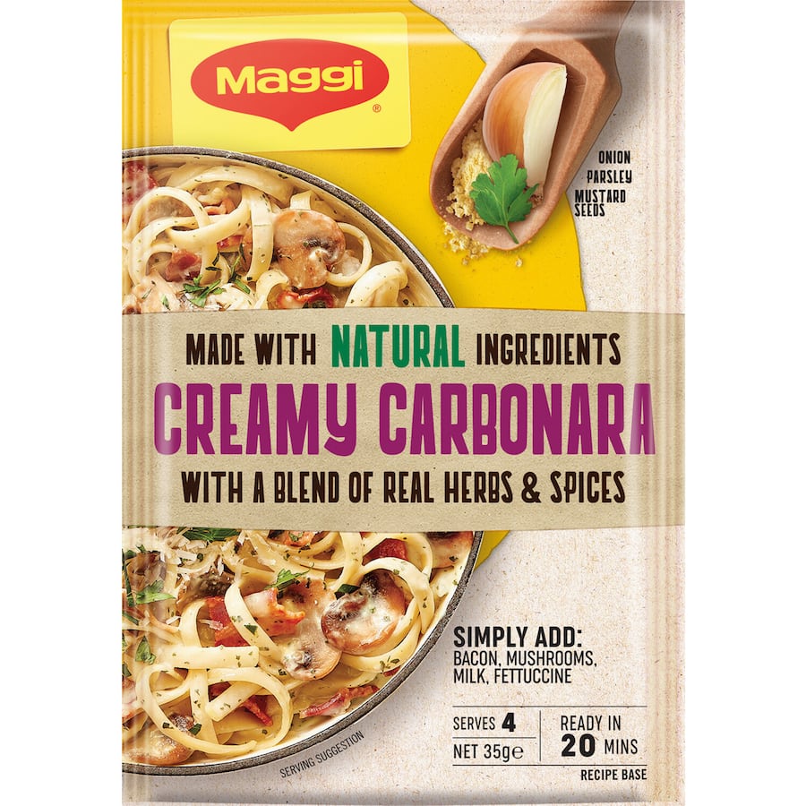Maggi Recipe Base Creamy Carbonara Sachet 35g