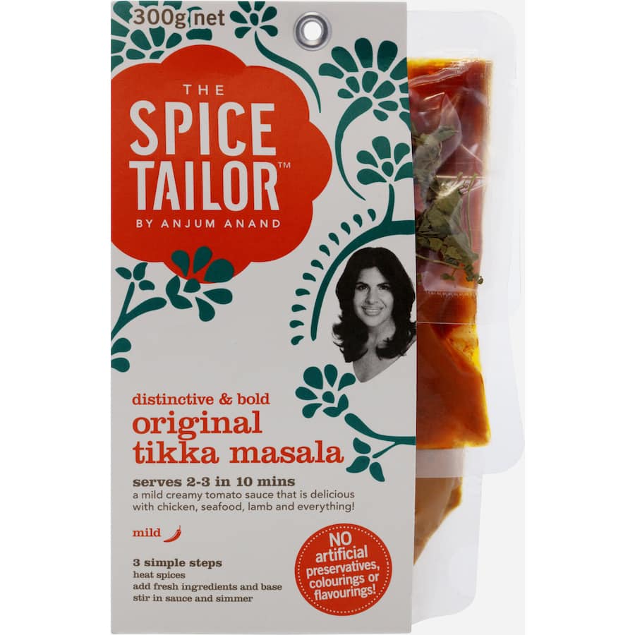 The Spice Tailor Recipe Base Original Tikka Masala Mild Packet 300g