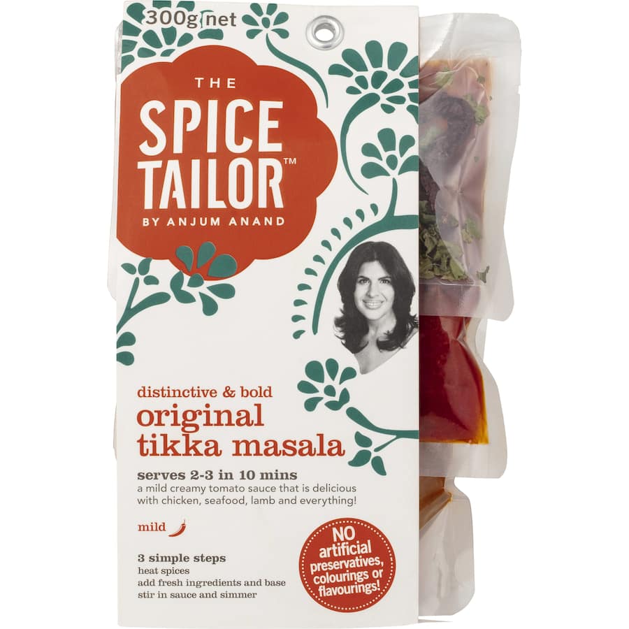 The Spice Tailor Recipe Base Original Tikka Masala Mild Packet 300g