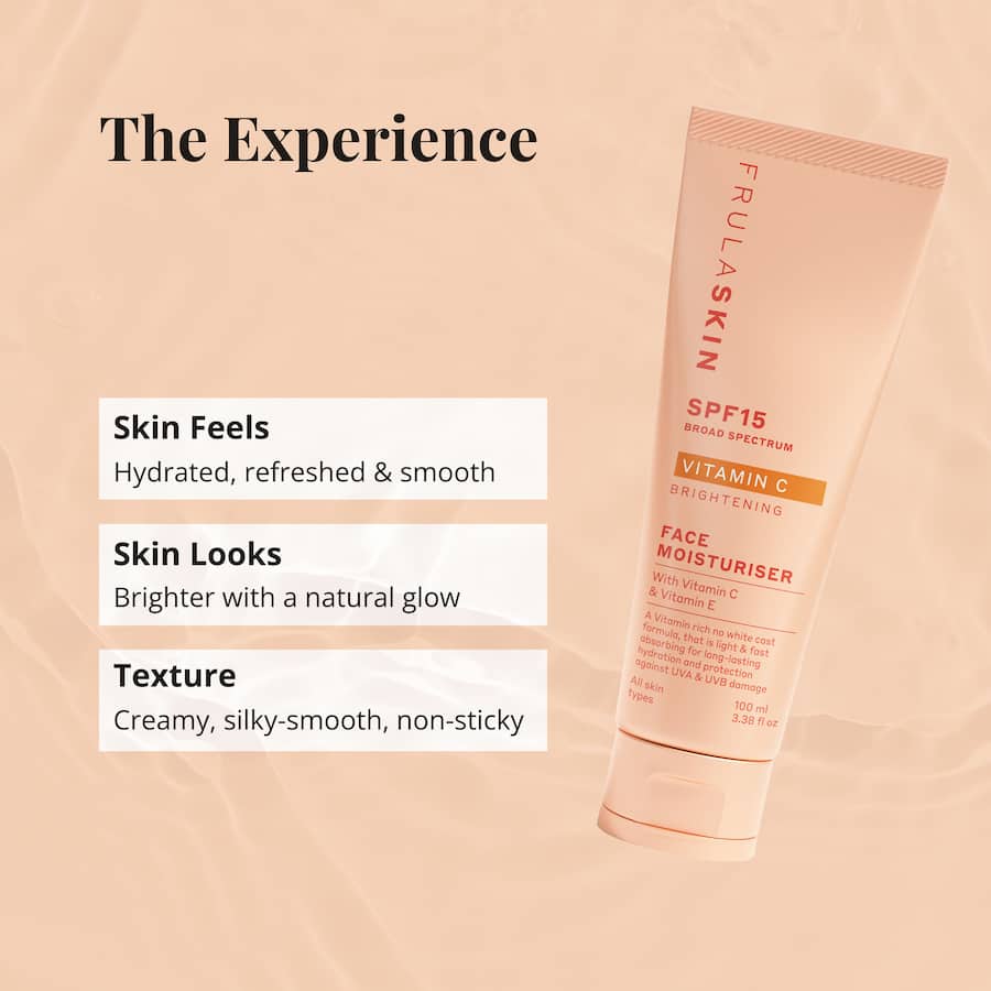 Frula Face Moisturiser Vitamin C Spf15 100mL