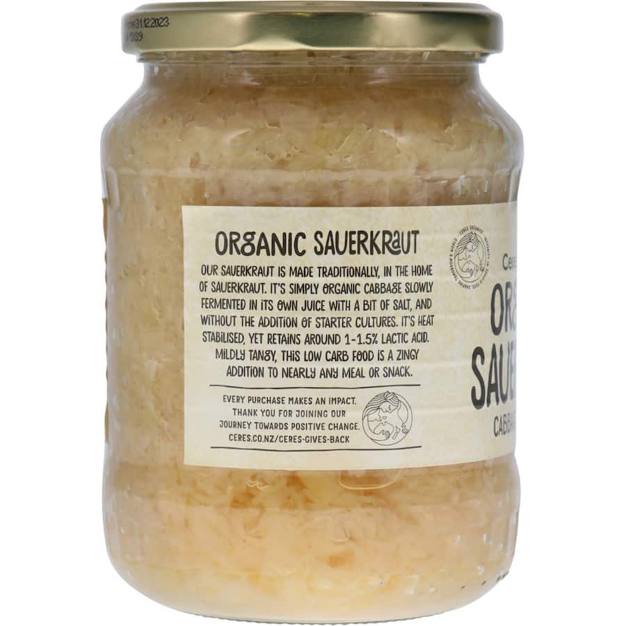 Ceres Organics Sauerkraut  680g