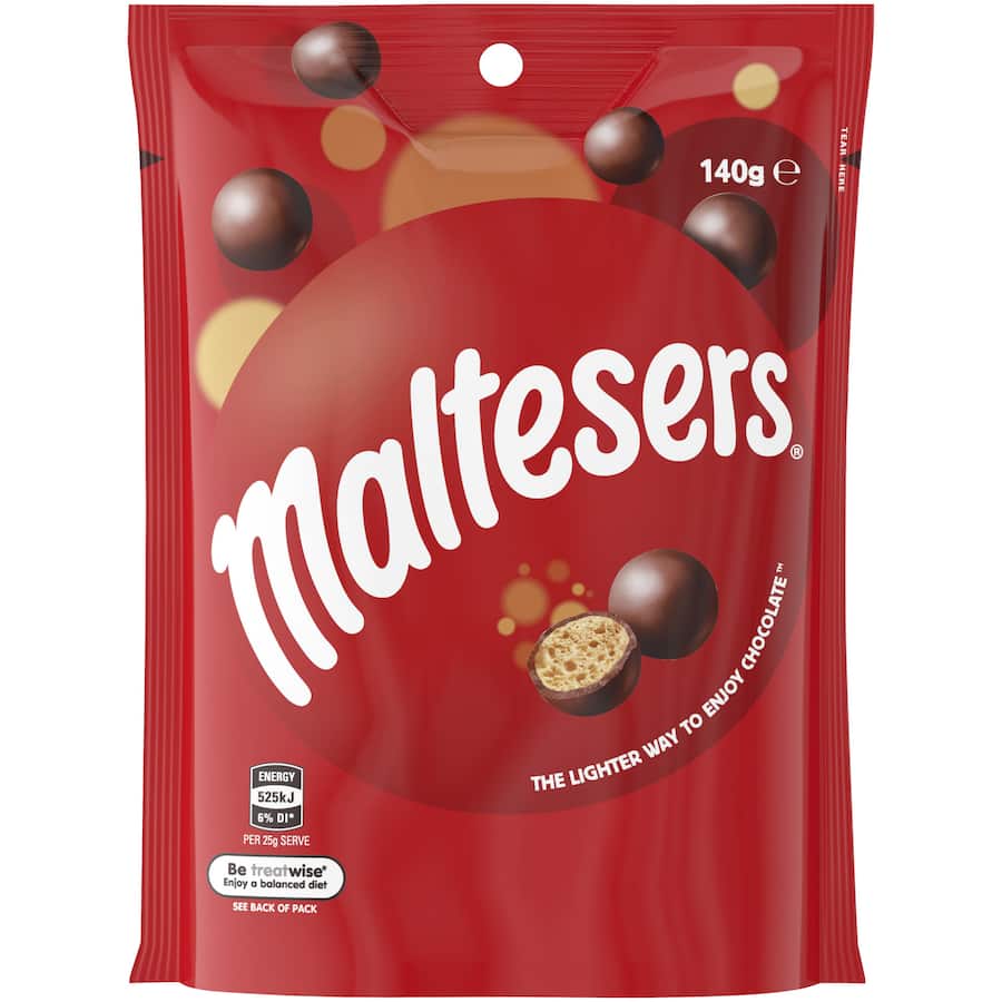 Maltesers Chocolate Original Bag 140g