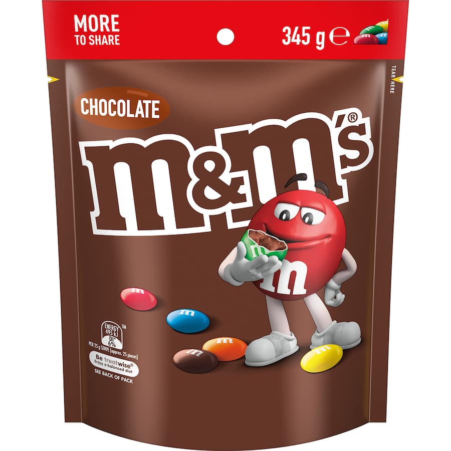 M&m's Chocolate Milk Choc 345g