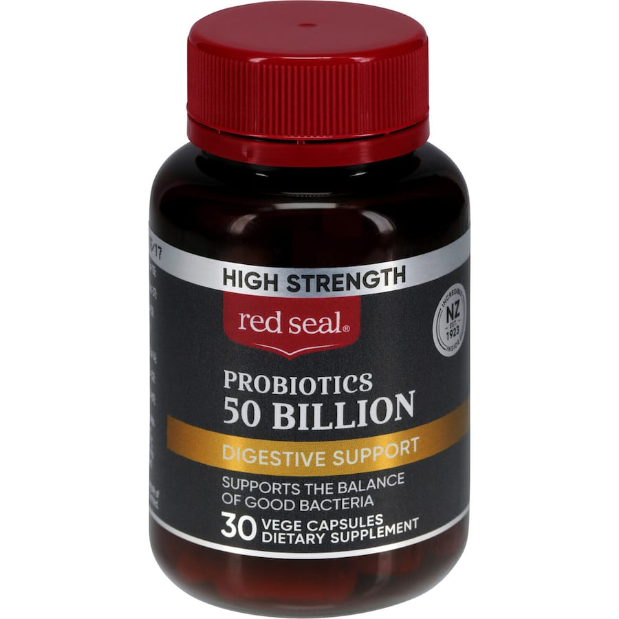 Red Seal High Strength Probiotic 50 Billion Capsules 30pack
