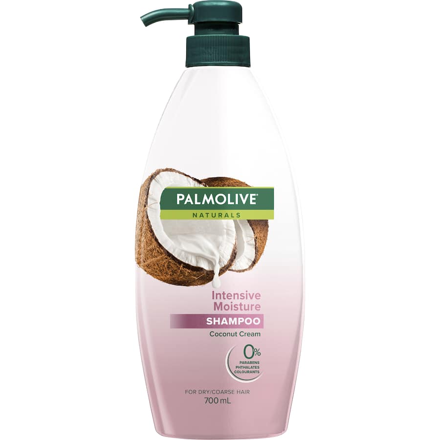 Palmolive Naturals Shampoo Intensive Moisture Dry Hair Pump 700mL