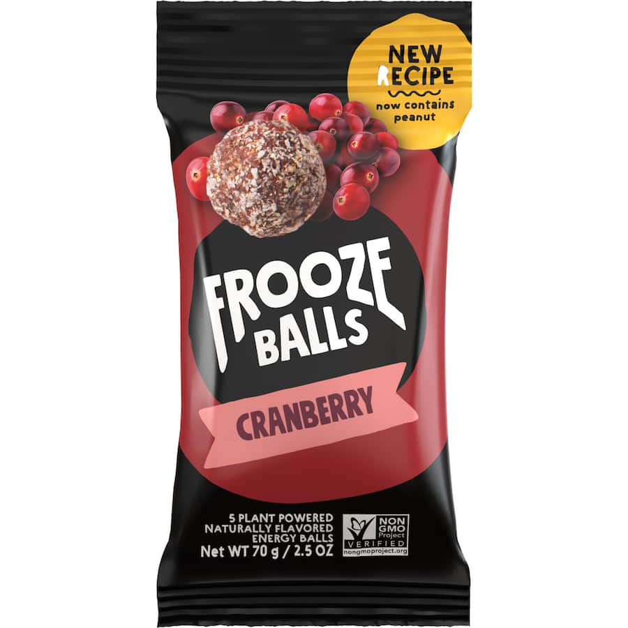 Frooze Balls Snack Balls Cranberry 70g 5pack