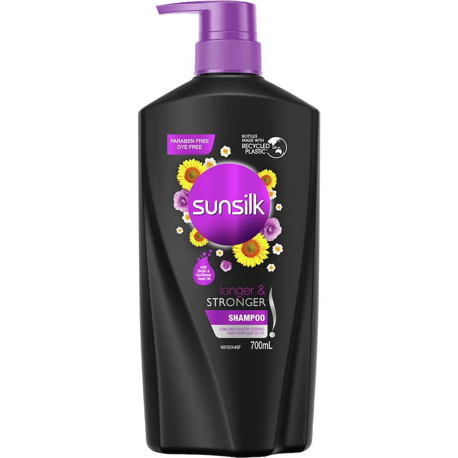 Sunsilk Shampoo Longer & Stronger Bottle 700mL