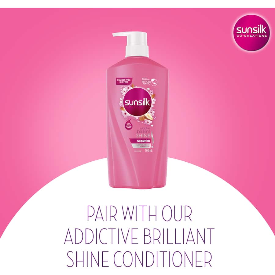 Sunsilk Shampoo Longer & Stronger Bottle 700mL